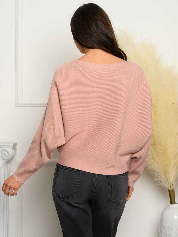 WOMEN'S LONG SLEEVE LOOSE FIT TOP