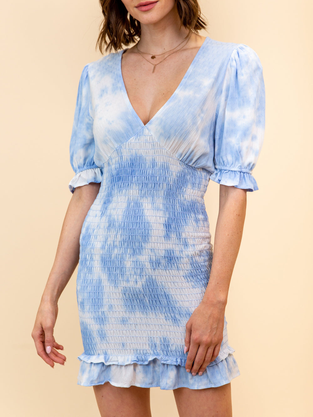 WOMEN'S TIE DYE BODYCON DRESS