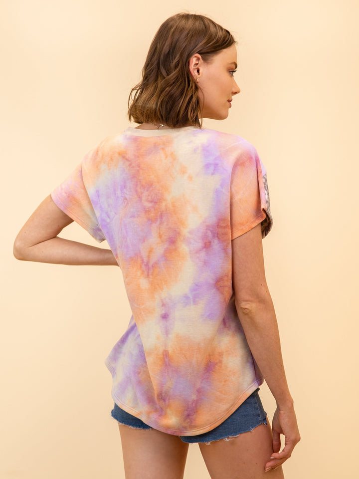 WOMEN'S TIE DYE TOP