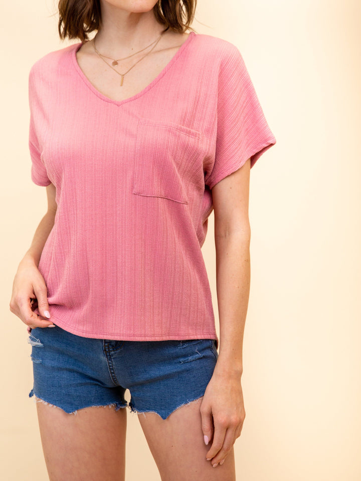 WOMEN'S ONE POCKET TOP