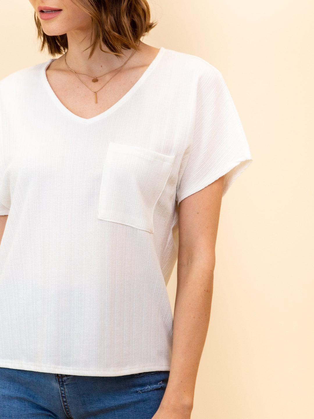 WOMEN'S ONE POCKET TOP