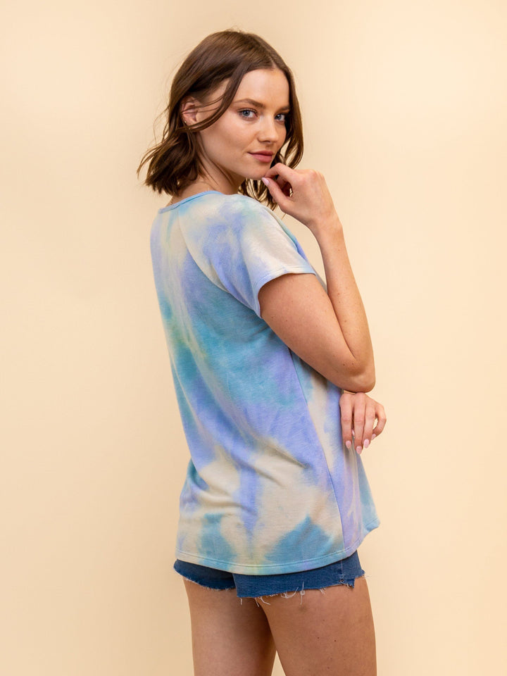WOMEN'S TIE DYE TOP