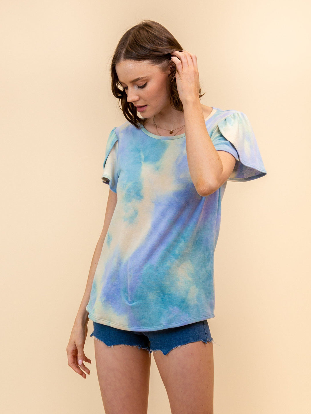 WOMEN'S TIE DYE TOP