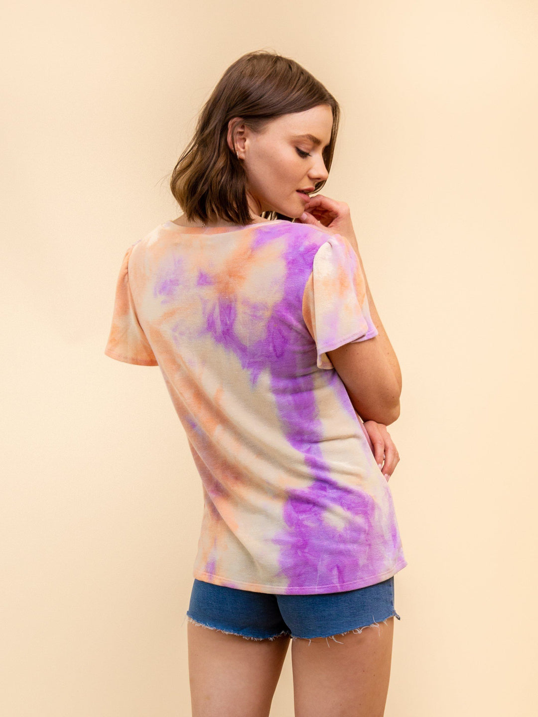 WOMEN'S TIE DYE TOP