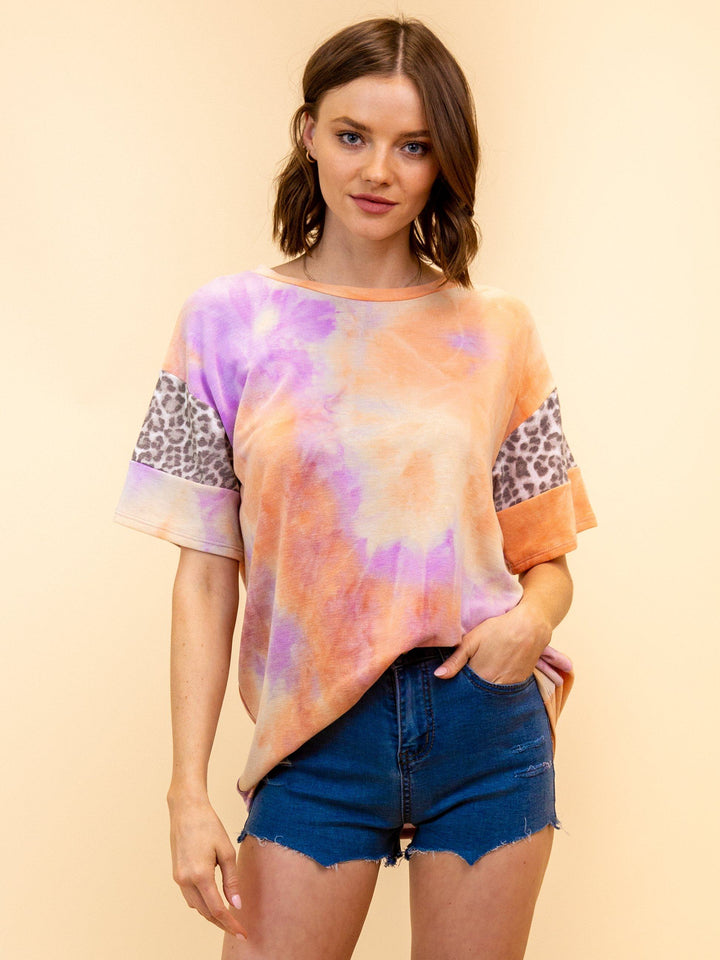 WOMEN'S TIE DYE TOP