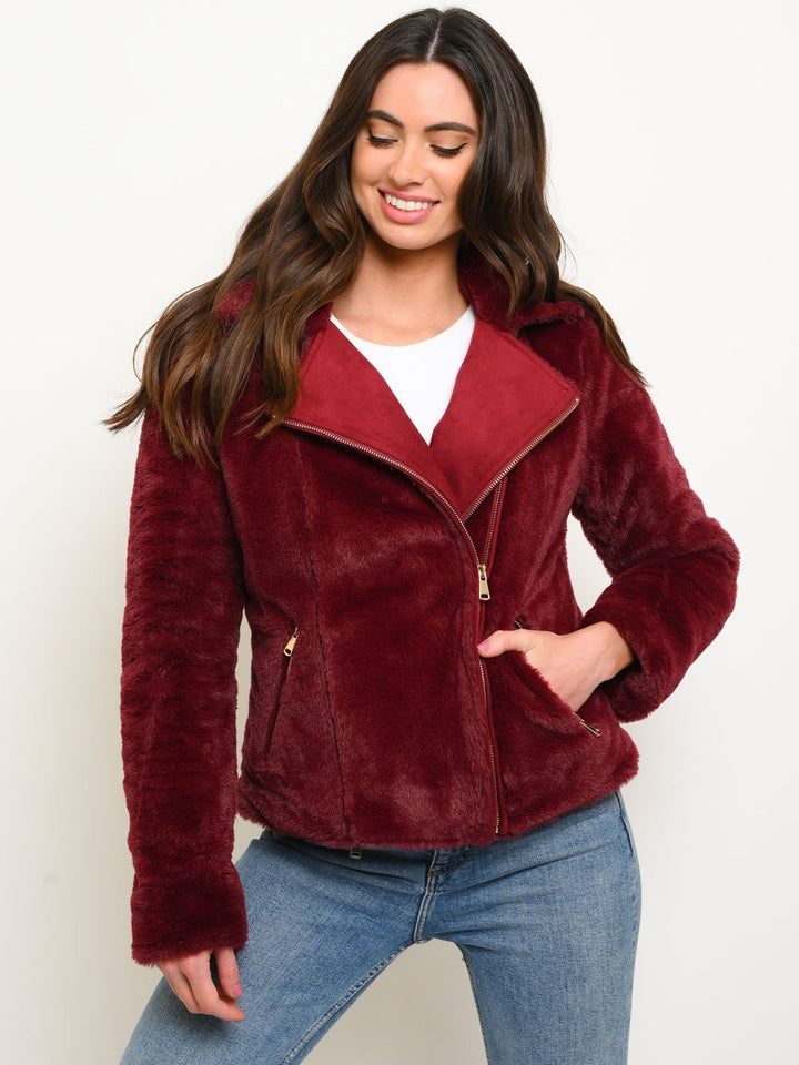 WOMEN'S SHORT MIXED MEDIA QUILTED REVERSIBLE JACKET