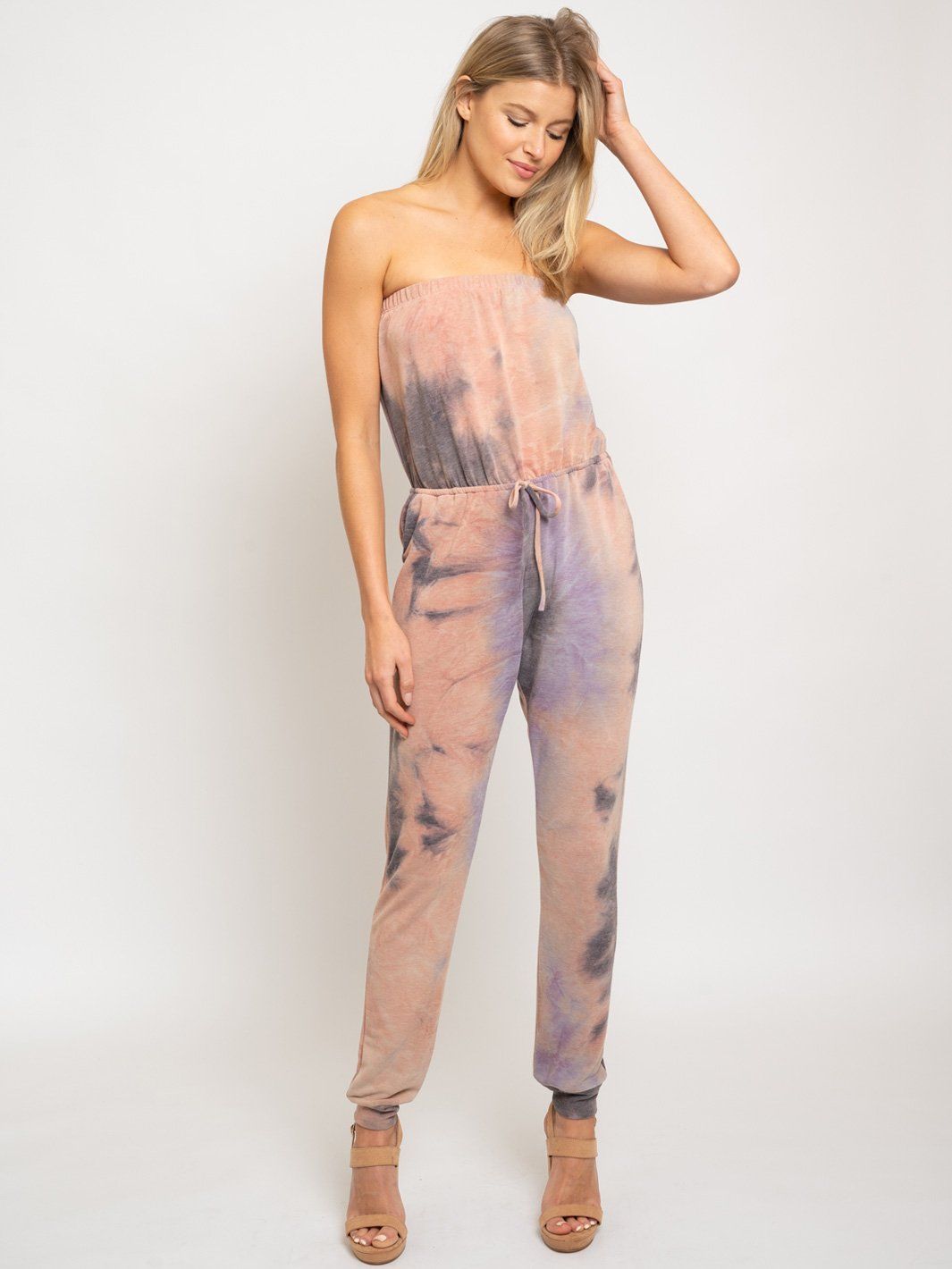 WOMEN'S TIE DYE JUMPSUIT