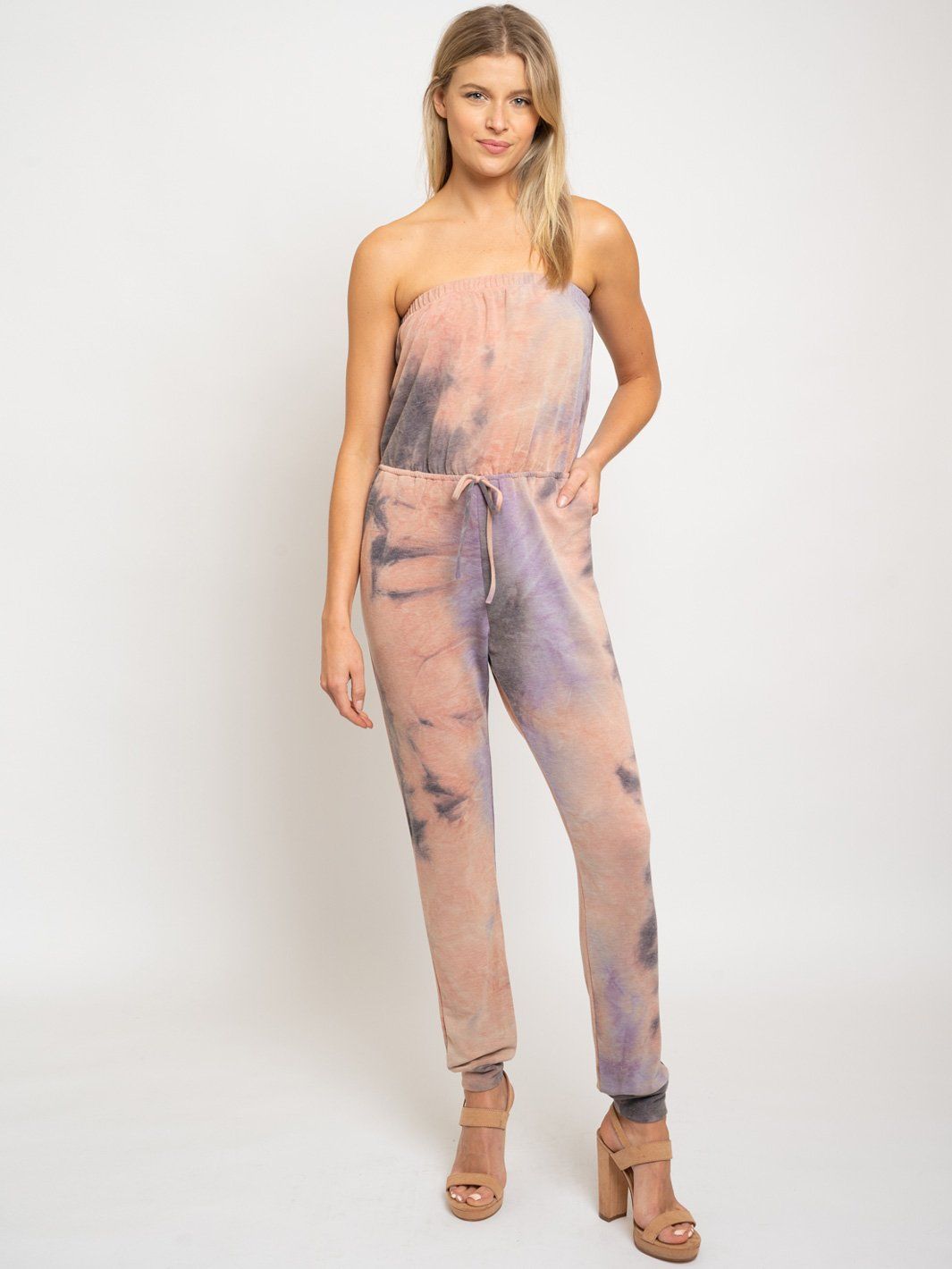 WOMEN'S TIE DYE JUMPSUIT