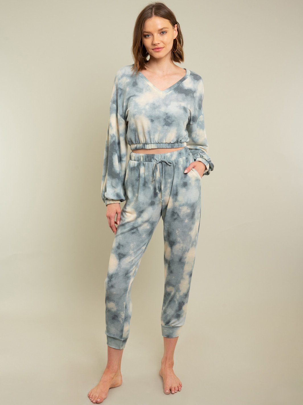 WOMEN'S 2 PC. TIE DYE SET