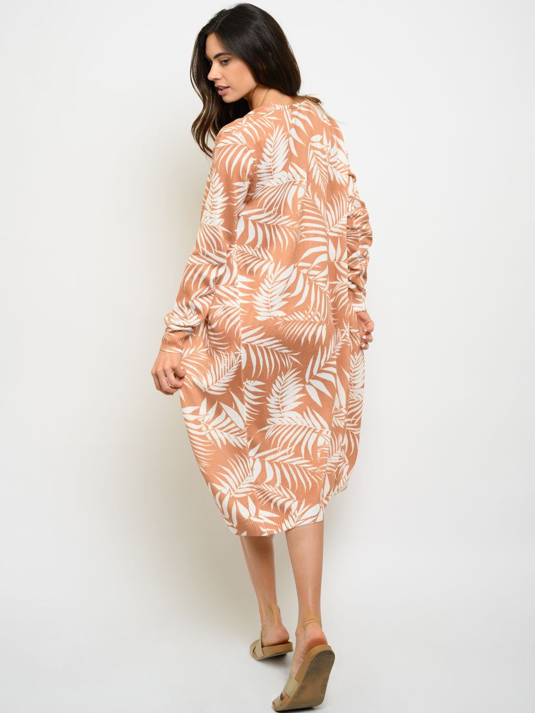 WOMEN'S TROPICAL LEAVES PRINT 3PC. SET