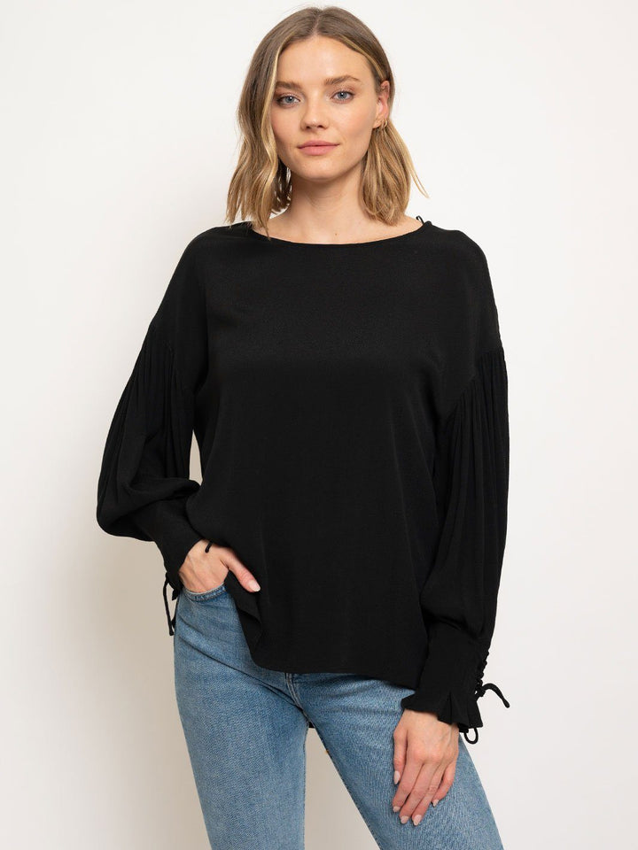 WOMEN'S PUFF LONG SLEEVE TOP