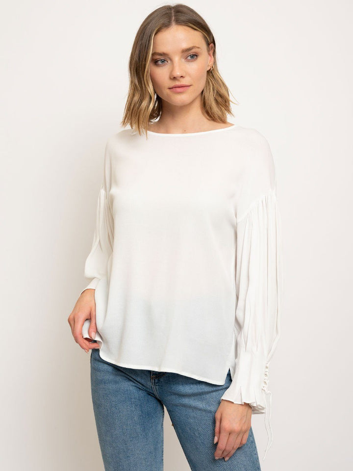 WOMEN'S PUFF LONG SLEEVE TOP