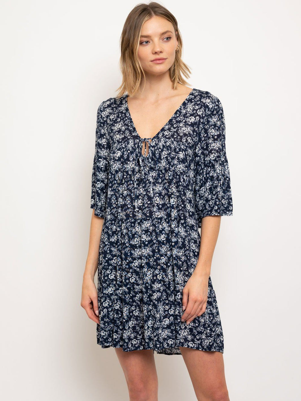 WOMEN'S FLORAL MIDI DRESS