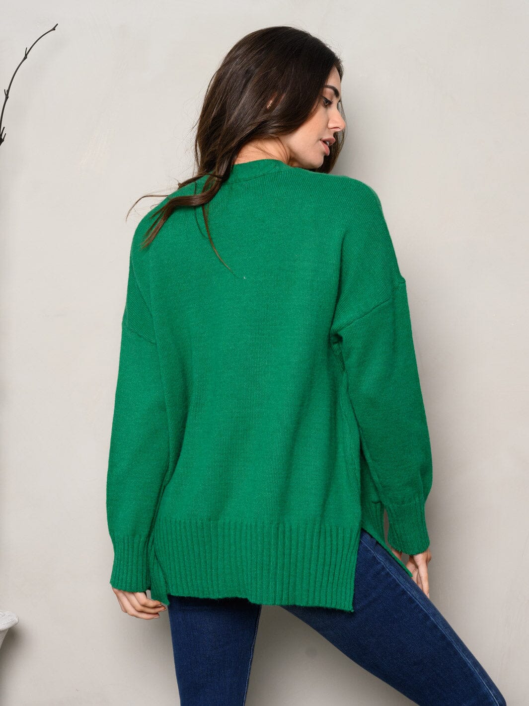 WOMEN'S LONG SLEEVE BUTTON UP BRALETTE & CARDIGAN 2PC. SET