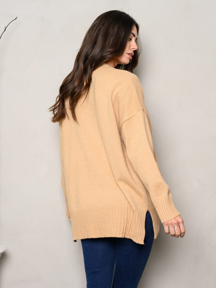 WOMEN'S LONG SLEEVE BUTTON UP BRALETTE & CARDIGAN 2PC. SET