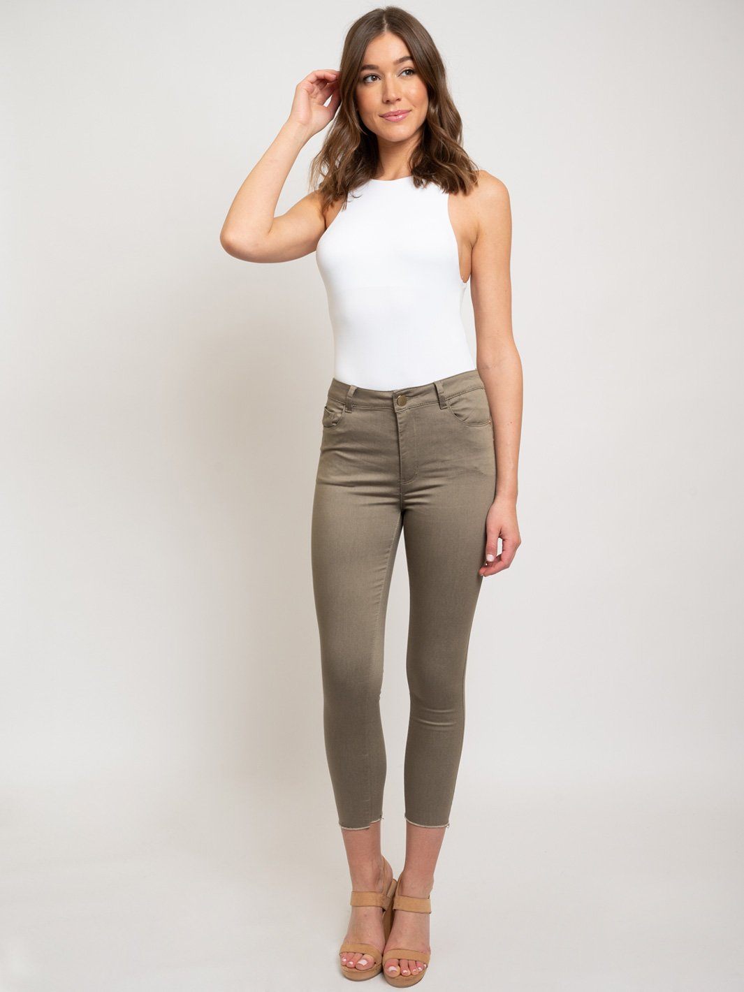 WOMEN'S SKINNY ANKLE PANTS