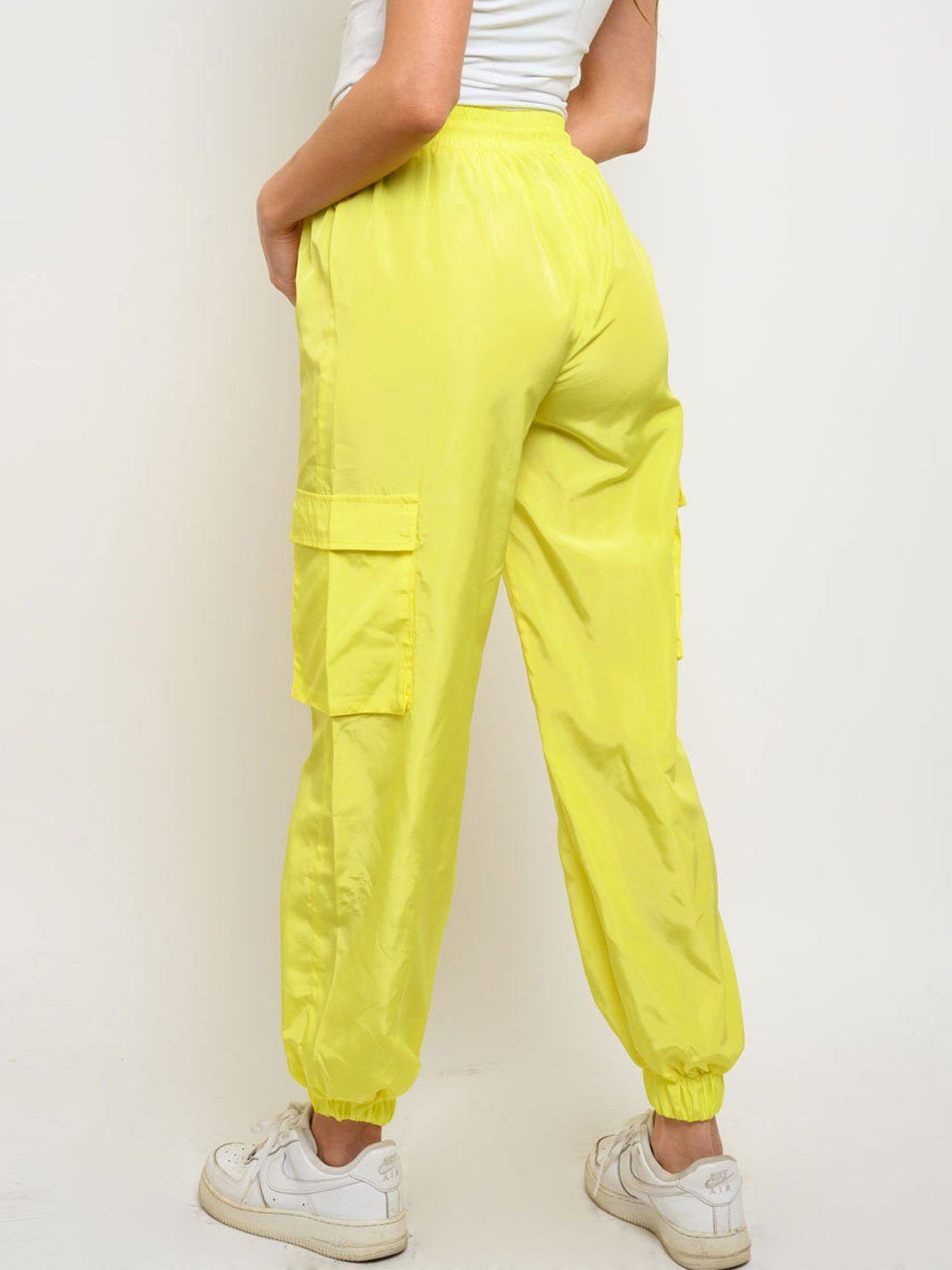 WOMEN'S STRIPE POCKETS PANTS