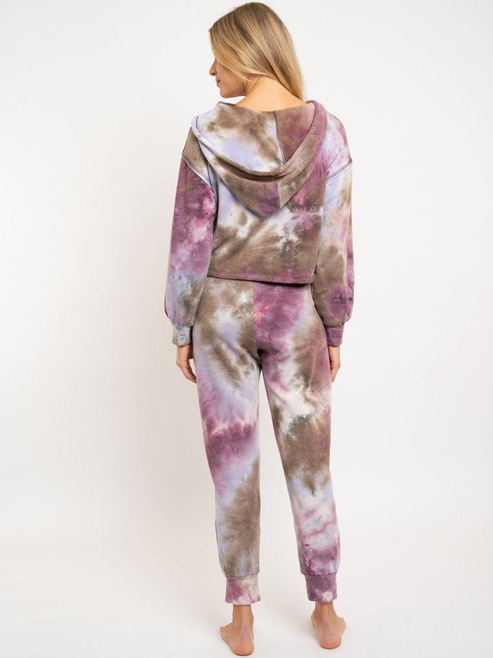 WOMEN'S 2PC. LOUNGE WEAR TIE DYE SET