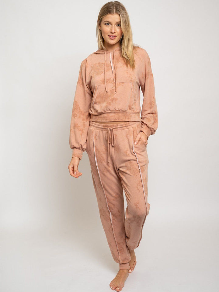 WOMEN'S 2PC. LOUNGE WEAR TIE DYE SET
