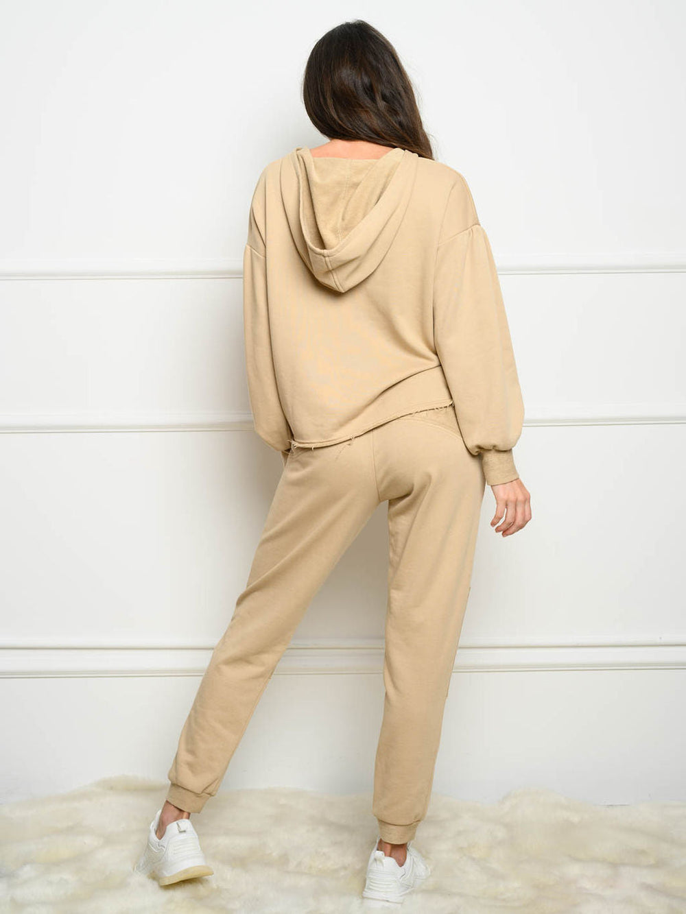 WOMEN'S BRAIDED SEL TIE JOGGER PANTS