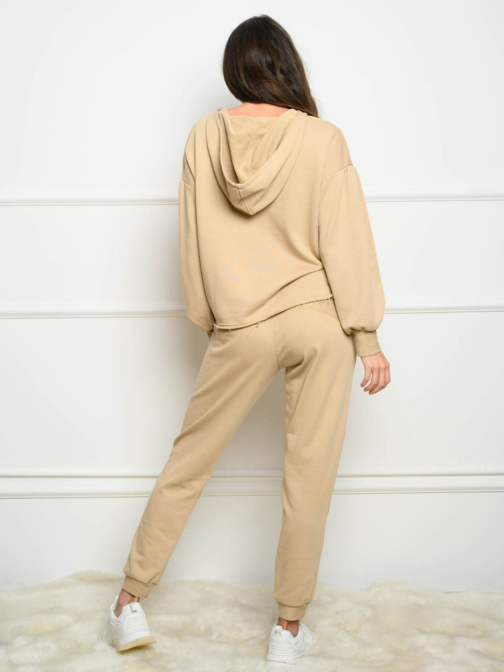 WOMEN'S BRAIDED SEL TIE JOGGER PANTS