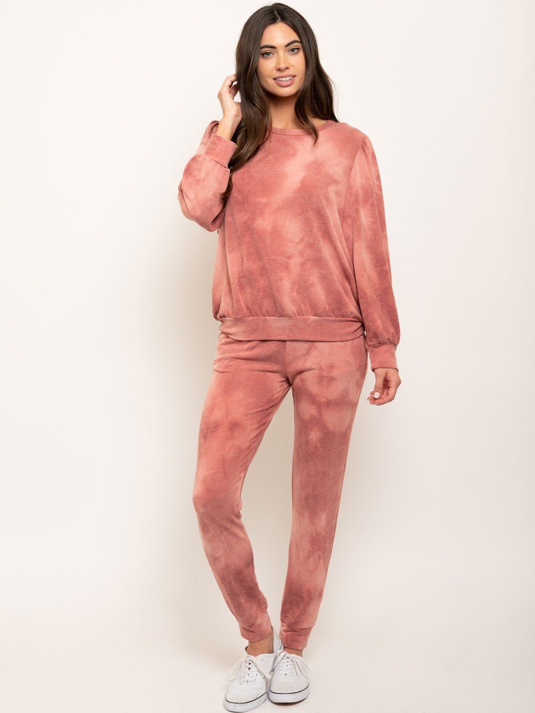 WOMEN'S TIE DYE LOUNGE WEAR 2PC SET