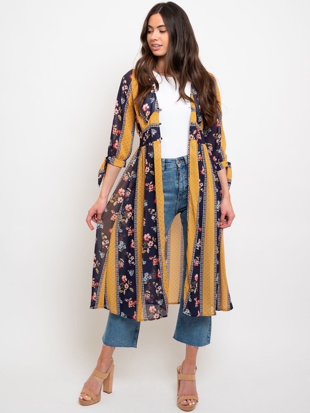 WOMEN'S FLORAL OPEN TOP