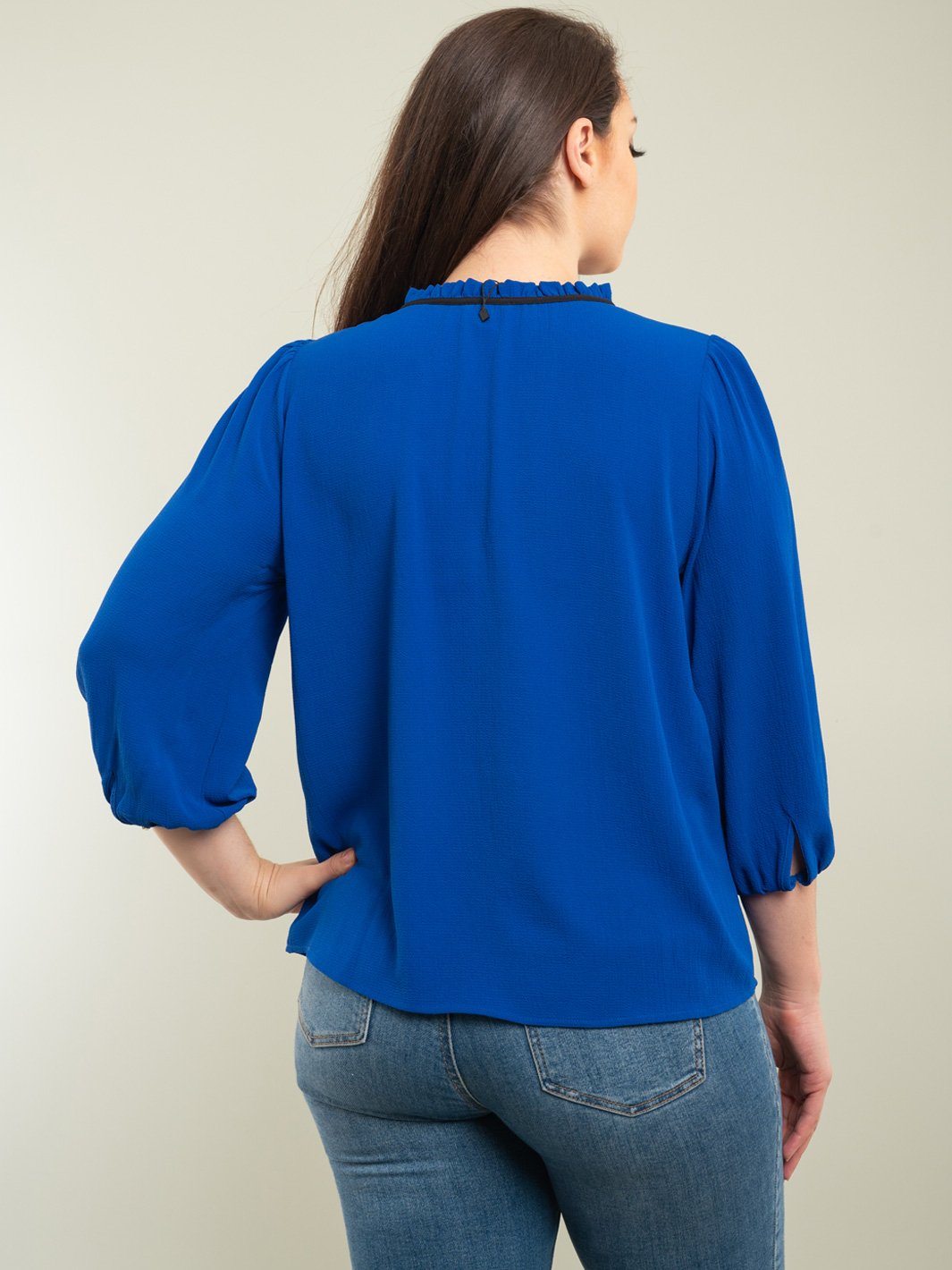 PLUS SIZE 3/4 SLEEVE TOP