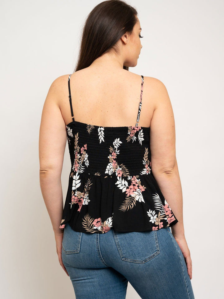 PLUS SIZE SPAGUETTI STRAP TOP