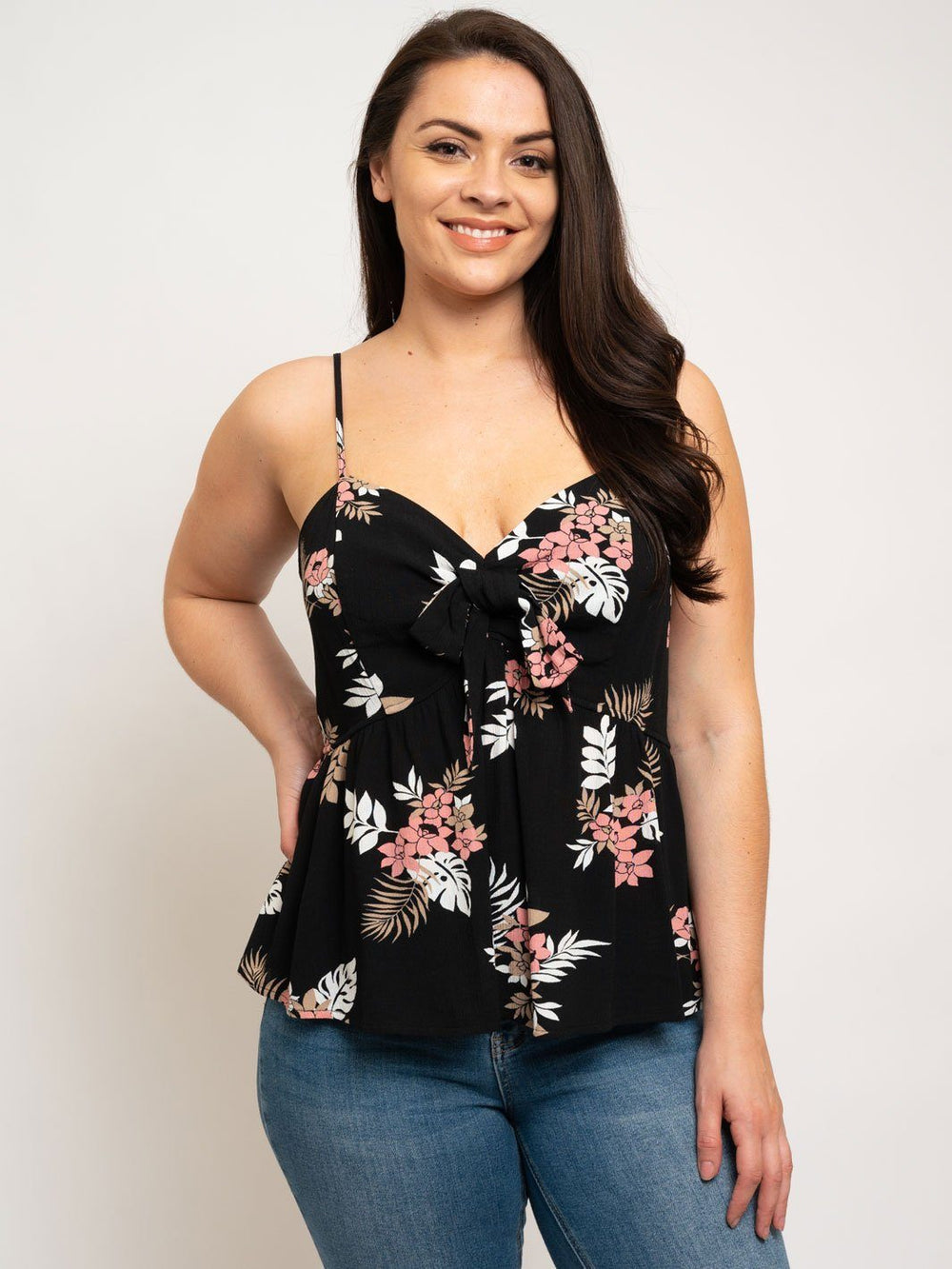 PLUS SIZE SPAGUETTI STRAP TOP