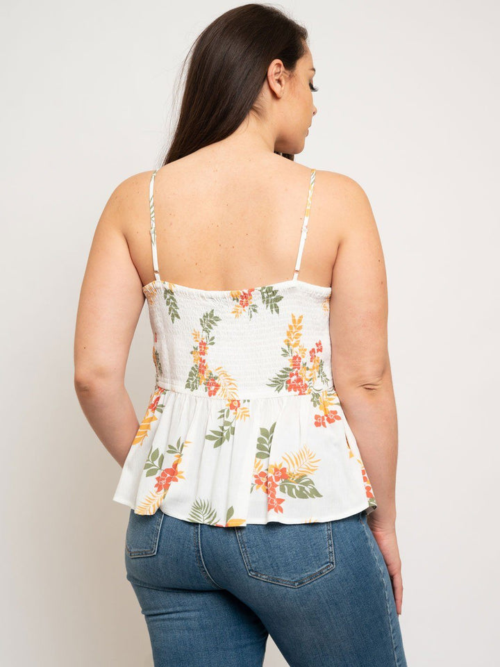 PLUS SIZE SPAGUETTI STRAP TOP