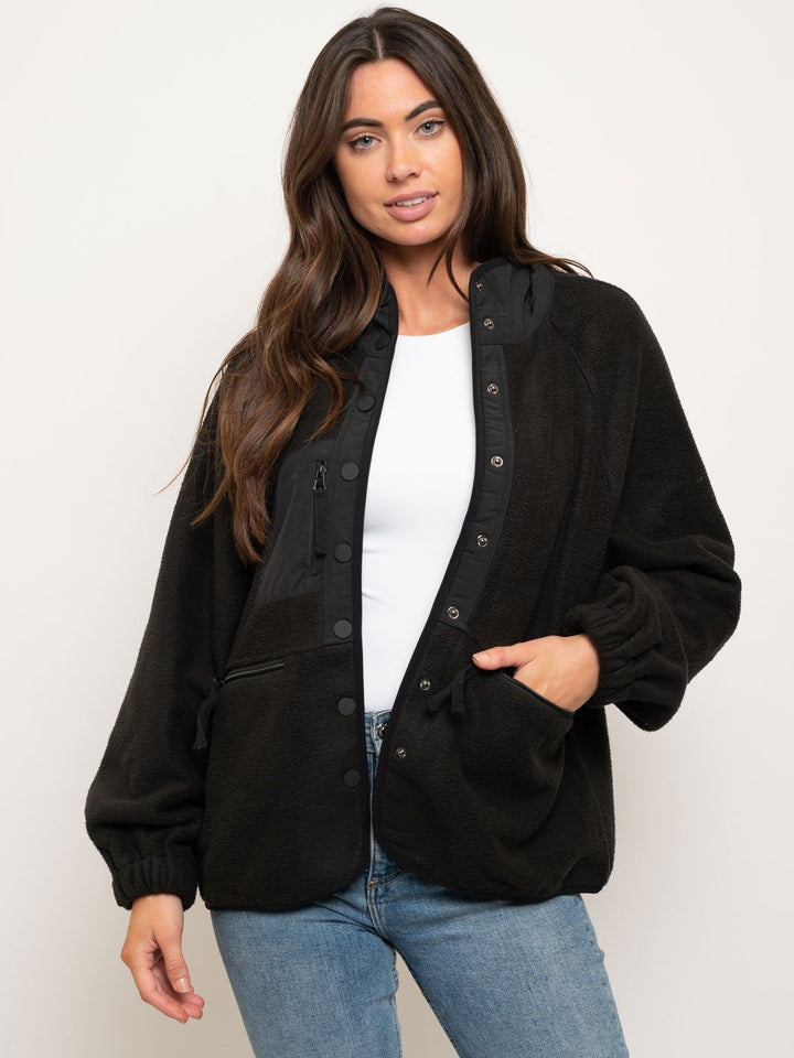 WOMEN'S BUTTON UP JACKET