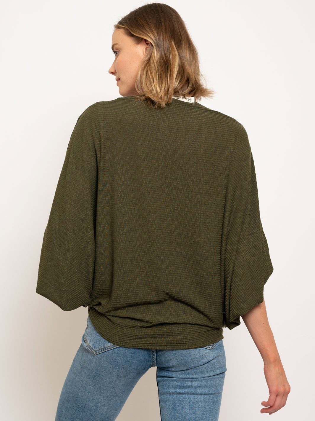 WOMEN'S 3/4 SLEEVES TUNIC TOP