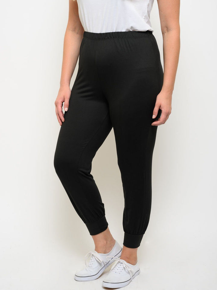PLUS SIZE JOGGER PANTS