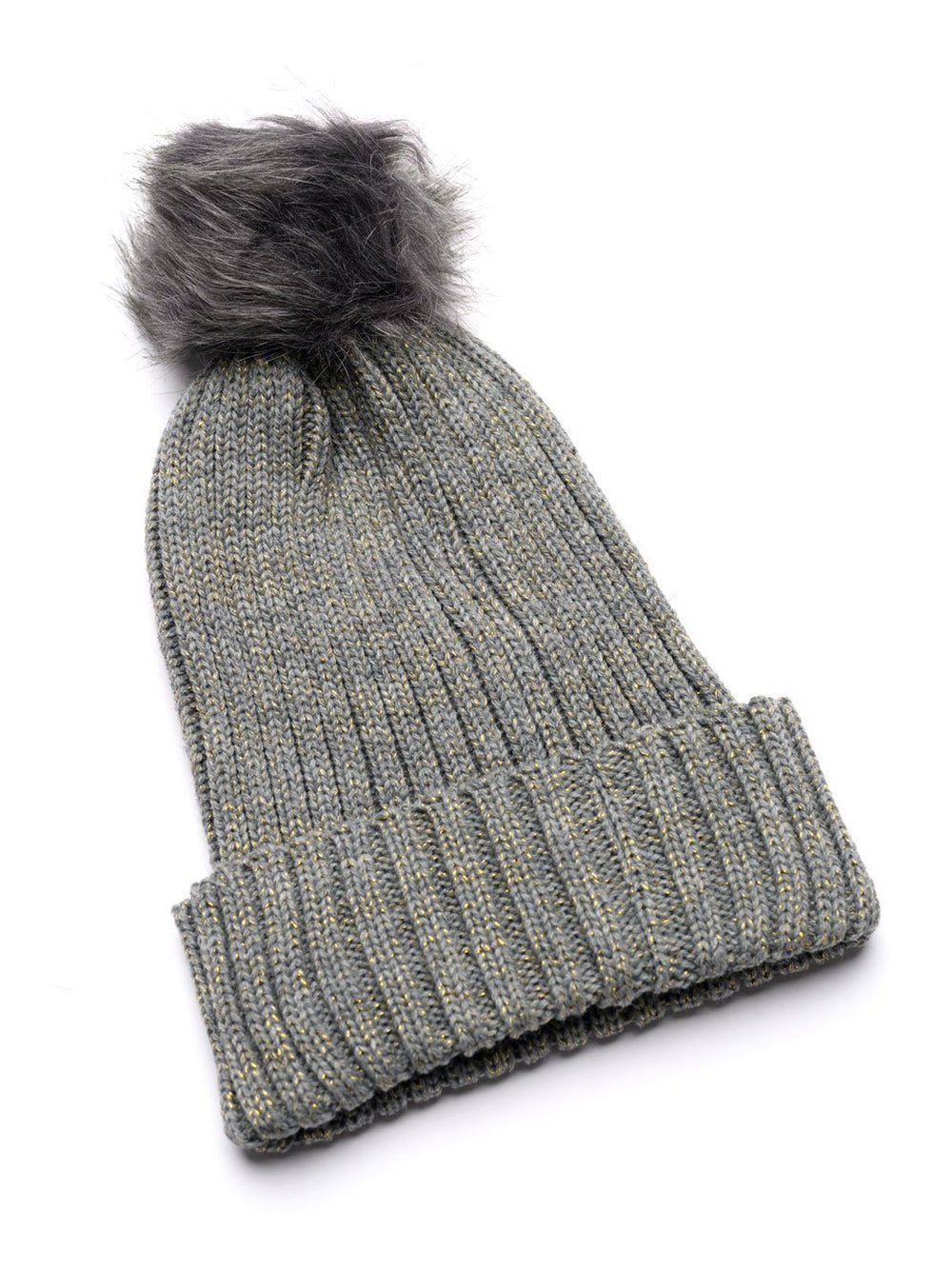 WOMEN'S SHIMMER FUR BEANIE